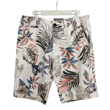 

2019 Summer Beach Shorts Men Fashion Trunk Printed Hawaiian Mens Board Shorts Causal Drawstring Quick Dry Male Shorts KZ929