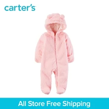 Carter s 1 Piece baby children kids clothing Girl Hooded Sherpa Bunting 127G736