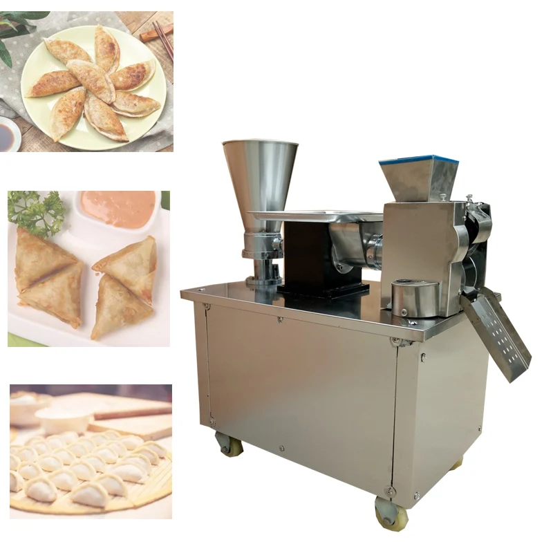 

4800pcs/h Commercial automatic dumpling machine multi-functional spring roll machine dumpling maker Samosa empanda machine