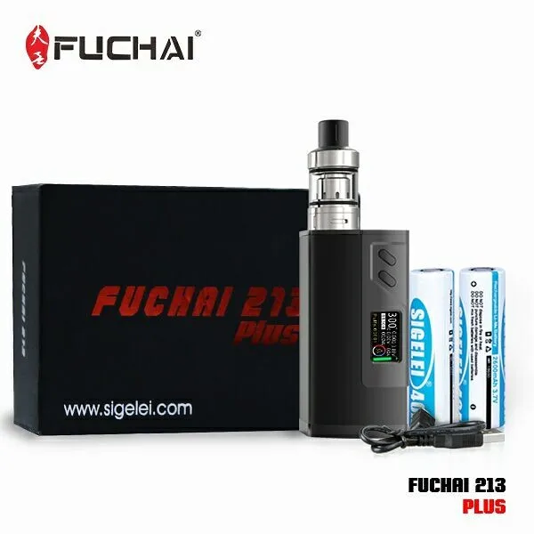 100% оригинал новый продукт электронная сигарета fuchai 213 плюс 100% оригинал 5 видов цветов комплект окно