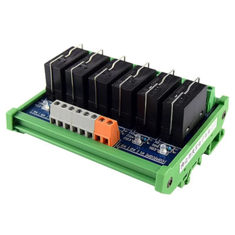 

Original Omron Relay Module, 6-way 1NO+1NC 24v Electromagnetic Relay