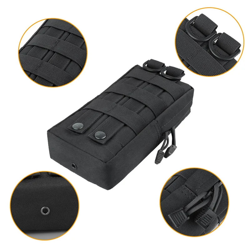 Tactical Molle Pouches Compact Water-Resistant Multi-purpose EDC Tool Pouch for Vest Belt Backpack Hunting Accessory Bag 4 Color Tactical Molle Pouches Compact Water-Resistant Multi-purpose EDC Tool Pouch for Vest Belt Backpack Hunting Accessory Bag 4 Color