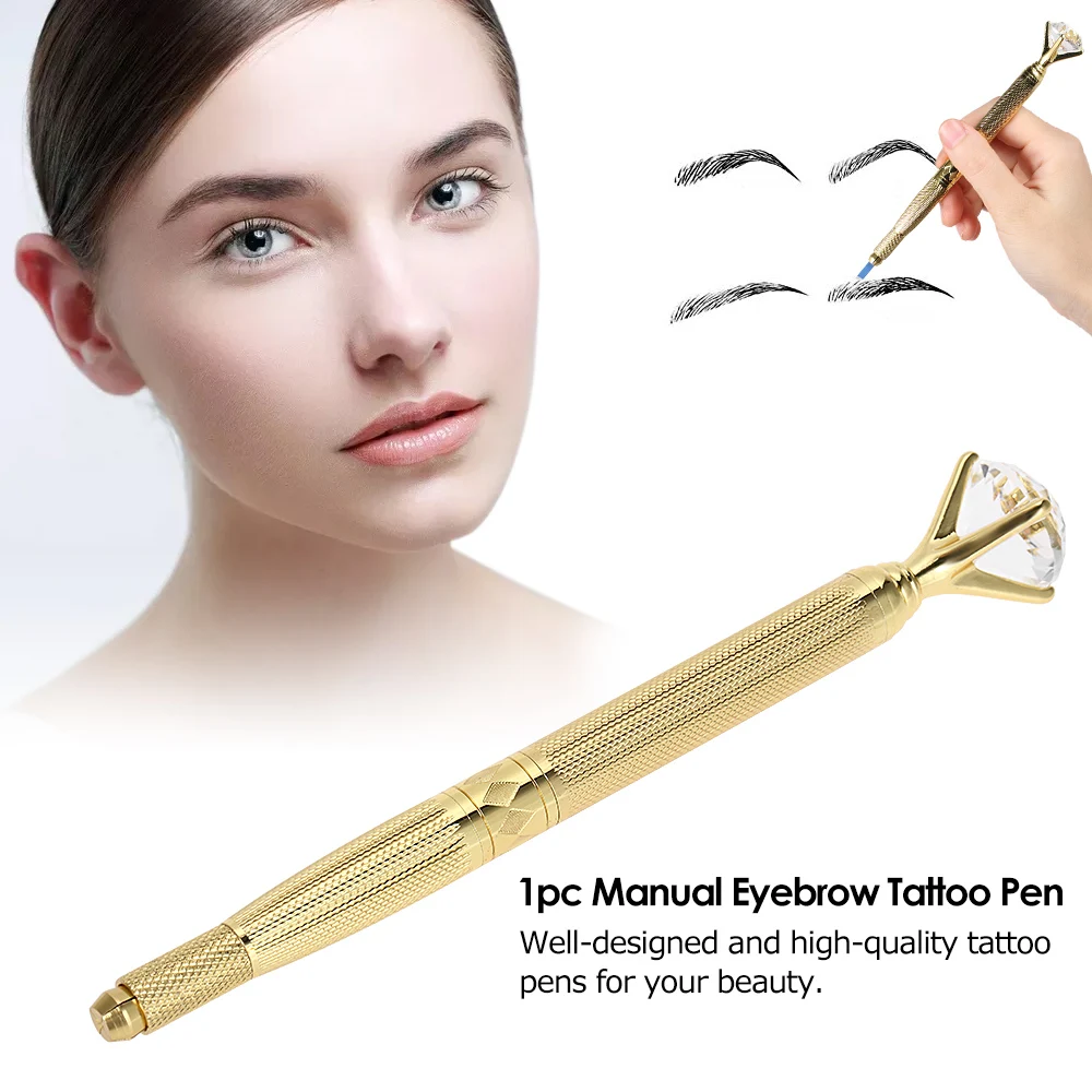 Buy 1pc Microblading Eyebrow Tattoo Pen Makeup Eye