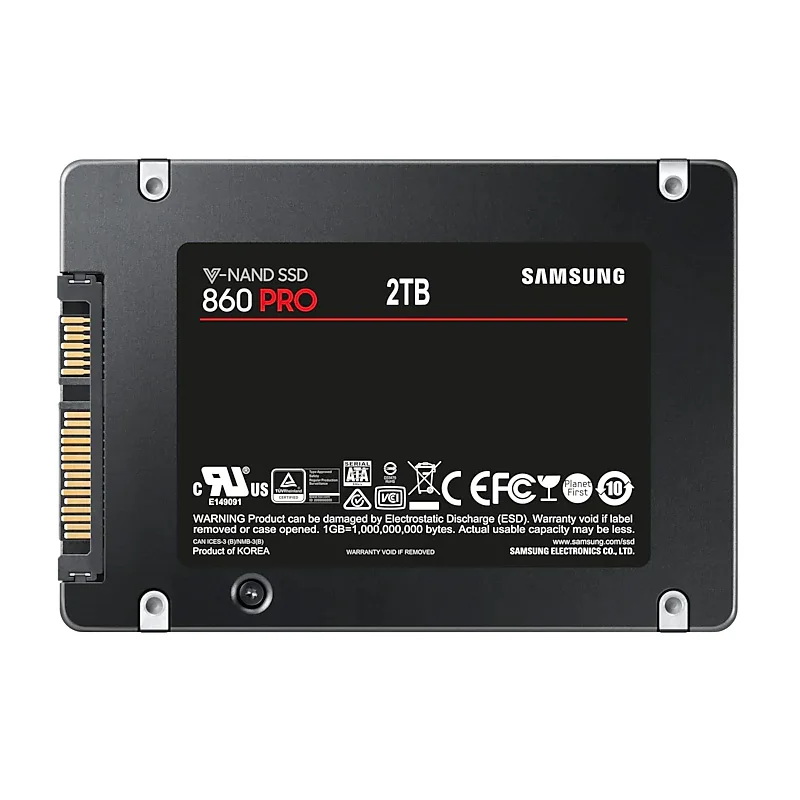 SAMSUNG SSD 860 PRO 256 ГБ 512 Внутренний твердотельный жесткий диск HDD жесткий диск SATA 3 2,5 HHD для ноутбука, настольного компьютера, ПК, 1 ТБ 2 ТБ 4 ТБ