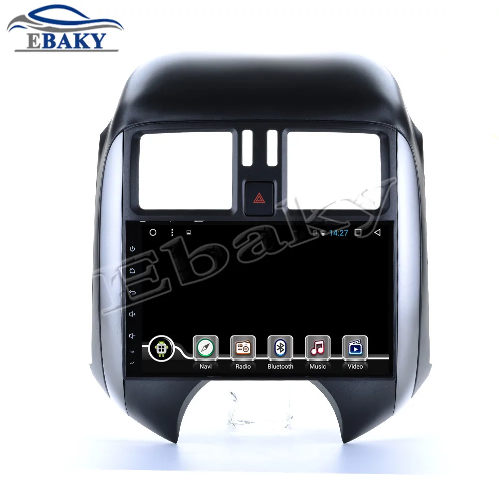 Sale NaviTopia 9inch 1GB/2GB RAM Quad Core/Octa Core Android 7.1/8.1 Car DVD Radio for Nissan Sunny 2011 2012 2013 with GPS/wifi/maps 3