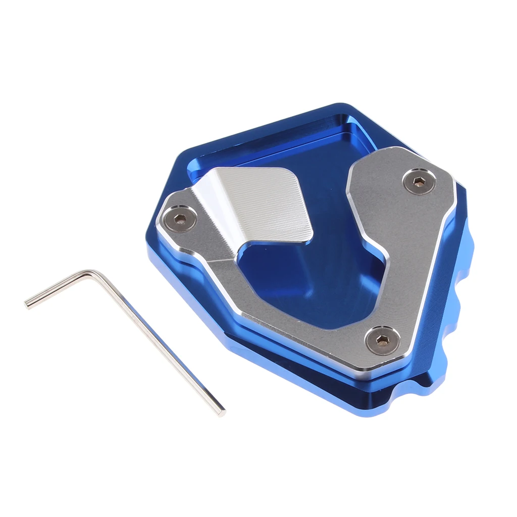 Motorcycle Kickstand Side Stand Plate Pad Base For 2016 2017 2018 HONDA CRF1000L Africa Twin Rear Wheel Cover Splash Guard