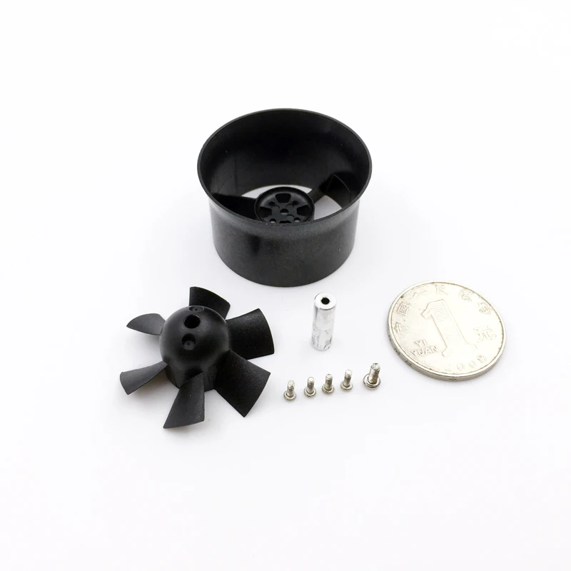 

EBOYU QX-Motor 30mm EDF Duct Housing Fan 6-Blade Prop Unit Spare Parts for RC Jet Airplane
