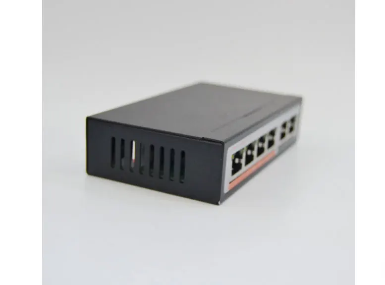 

TEF1109P-8-63W 9 Port Desktop 10/100Mbps 802.3af/at PoE Fast Ethernet Network Switch, 58W, 250M, 6KV Lightning Protection