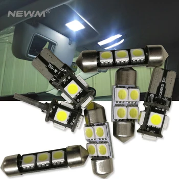 

11Pcs White Map Dome Trunk License Plate LED Light Interior Package Deal Kit 2004-2015 For Toyota Prius For Toyota-B-08