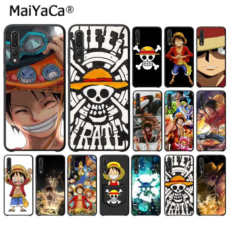 MaiYaCa японский аниме коллаж one piece luffy PhoneCase для Huawei P20Lite P30Pro P Smart Y5 Y6 Honor8A 8C 10i Nova3