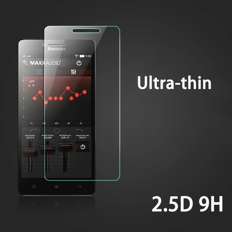 Закаленное стекло 2.5D 9H для Lenovo S850 K5 A2010 A1000 A319 A536 A6000 P70 K6 K3 Note P1m X2 Защитная пленка