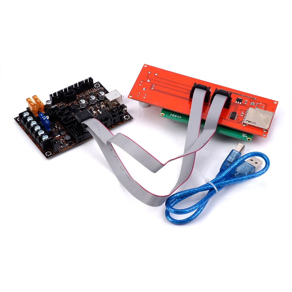 States Prusa United PINDA 2004 FYSETC ل كبير كيت اللوحة i3 Sidra خيوط Dollar MMU2 الاستشعار LCD Estrada MK3 الذعر USD الطاقة V2 EinsyRambo 1.1a سلك خصم 7 States Prusa United PINDA 7