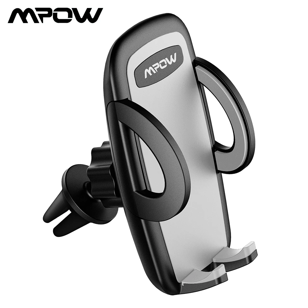 Mpow الهواء تنفيس حامل الهاتف المحمول على السيارة العالمي قابل للتعديل لوحة الهاتف المحمول جبل حامل 360 درجة دوران ل فون X/8 سامسونج