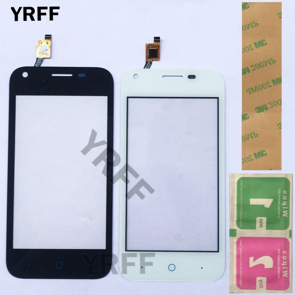 

4'' Mobile Touch Screen Panel For ZTE Blade L110 ZTE L110 Touch Screen Digitizer Touch Panel Lens Sensor Front Glass 3M Glue