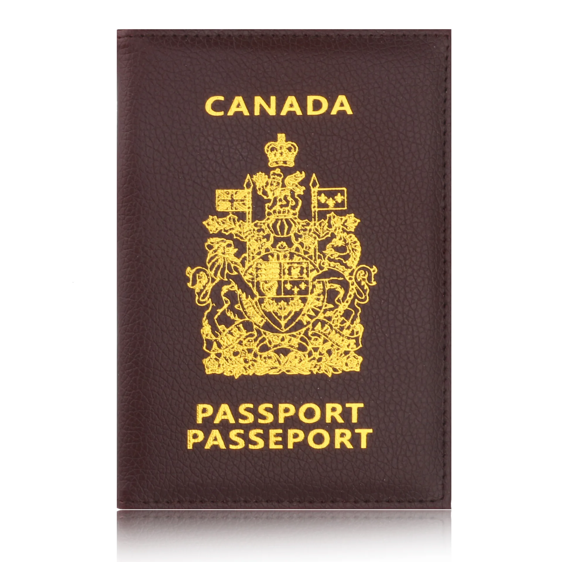 Канадская Обложка для паспорта, держатель для паспорта, защитный кошелек, визитница, ID карта, tarjetero hombre id porte carte monederos kartvisitlik