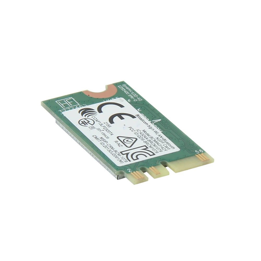 150 Мбит/с для Broadcom BCM943142Y M.2 NGFF Wireless N 2 4 ГГц 802.11b/g/n Bluetooth 0 сетевая мини PCI E Wifi карта|hp