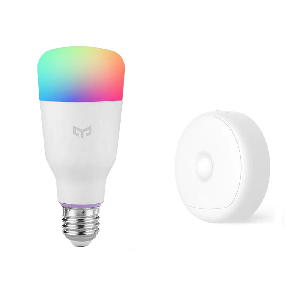 

Yeelight LED Bulbs Combination Light Smart Bulb E27 USB Powered Photosensitive and Infrared Human Sensor Small Night Lamp