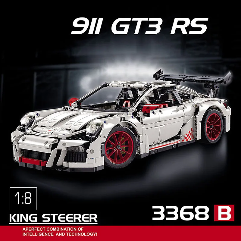 

Decool 3368 Car Model Building Bricks Blocks Set Toys New year Gift Toys for Children Boy ecudational toy LEPIN Technic 20001