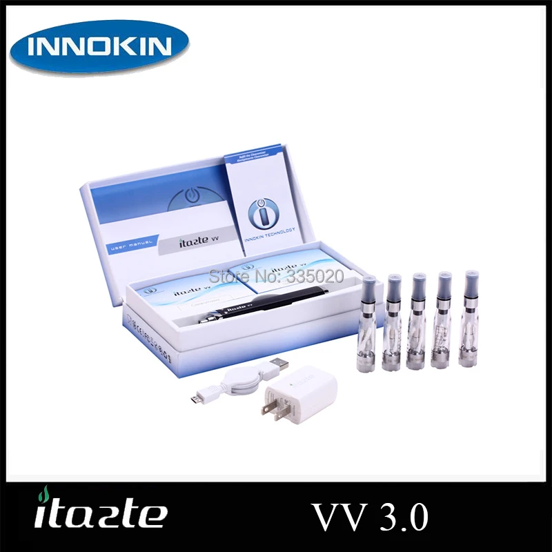 

Original Innokin iTaste VV V3.0 Starter Kit with iClear16 Dual Coil Clearomizer Variable Voltage iTaste VV V3.0 Kit 5pcs/lot