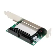 Загрузочный 40-контактный CF конвертер адаптеров IDE разъем задняя Панель аксессуары IDE/SATA конвертер для ноутбуков, Прямая