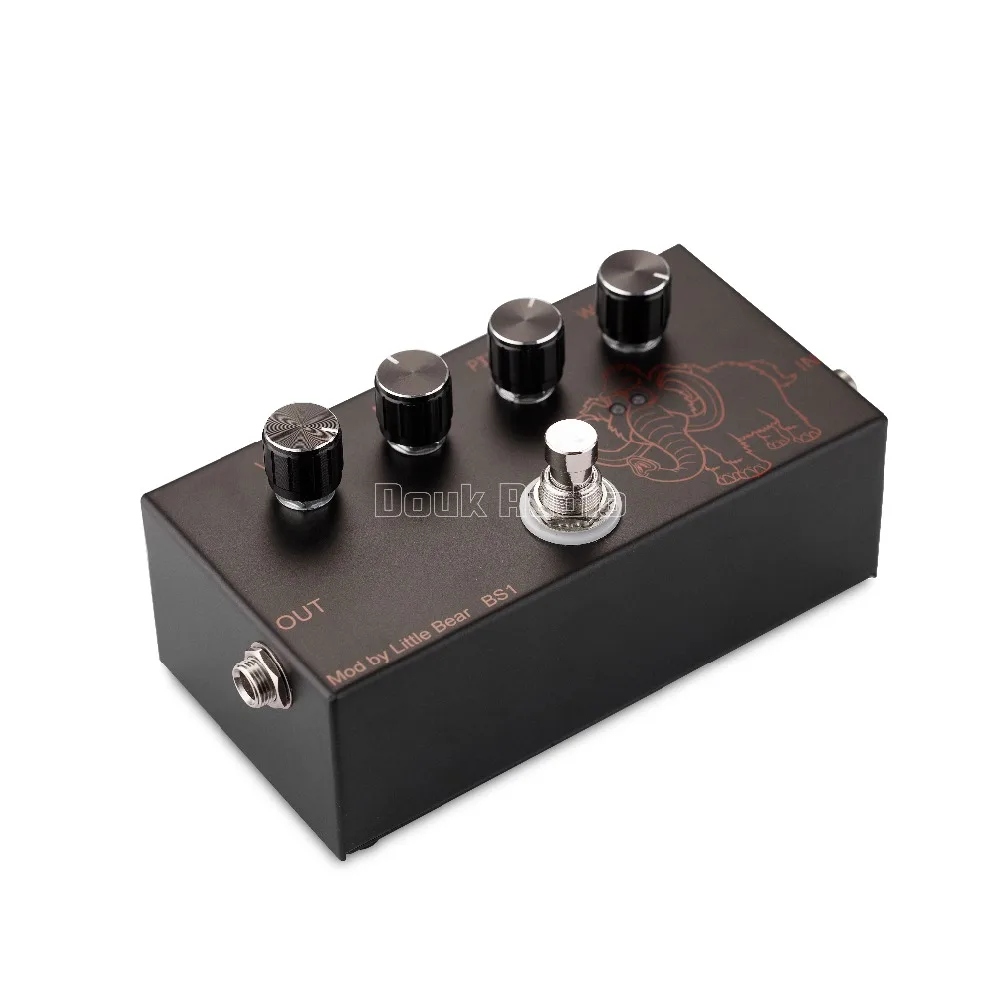 Little Bear BS1 Mammoth Wooly Bass Fuzz Guitar Pedal Stomp Box Effects Effector Amplifier differential amplifier