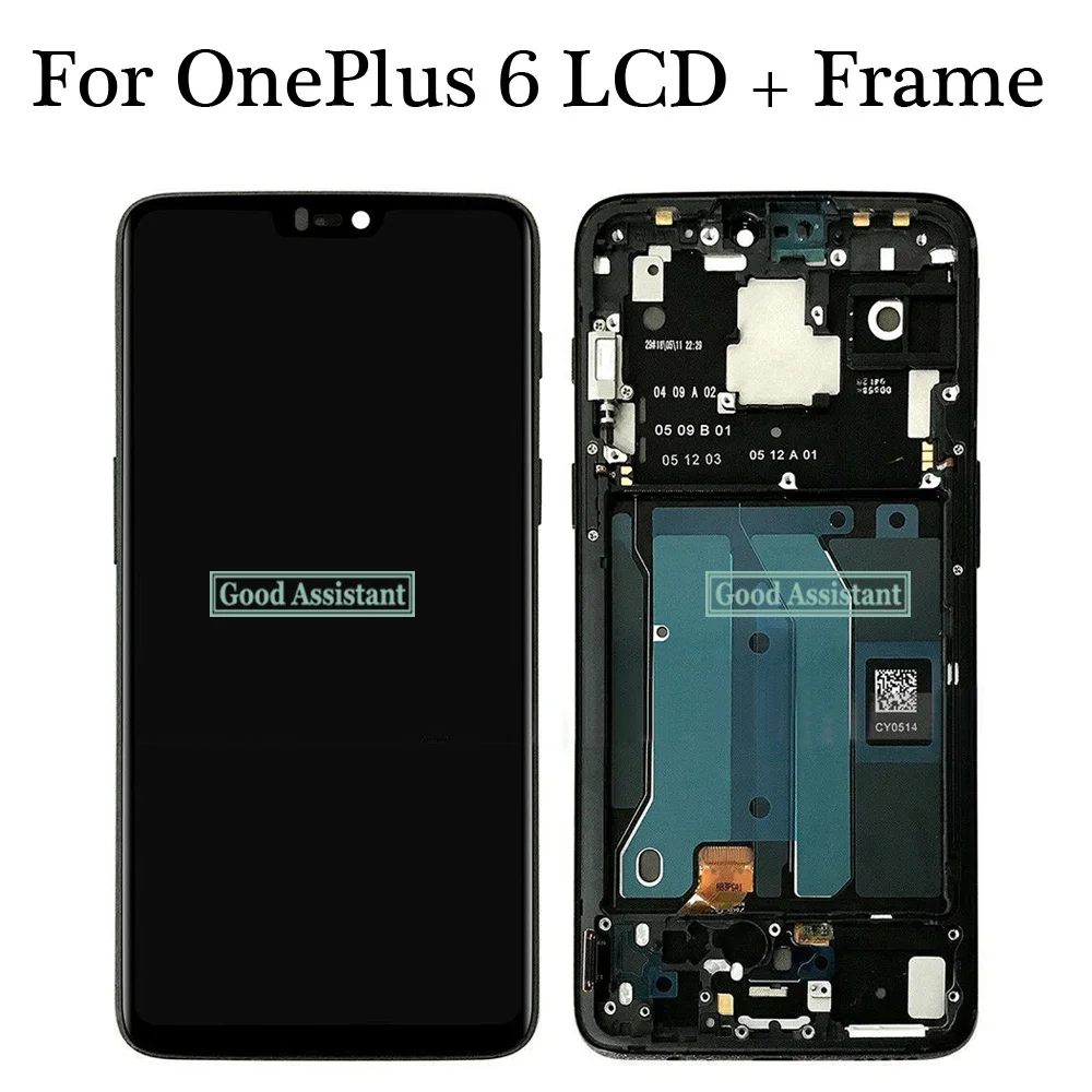 Оригинальный черный 6 3 дюймов для OnePlus 1 + ЖК-дисплей сенсорный экран дигитайзер