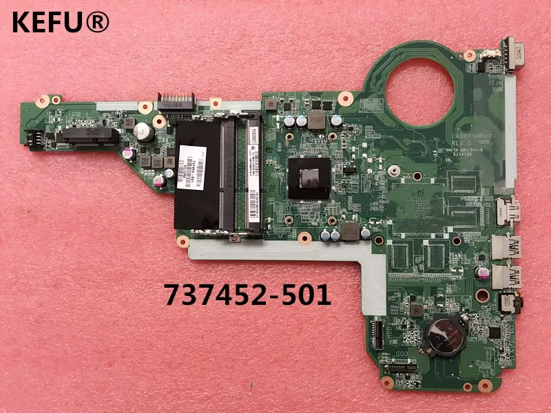 

KEFU 15-E FOR HP 737452-501 laptop motherboard DA0R76MB6D0 mainboard PC 737452-001 full tested