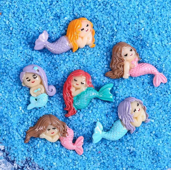Kawaii одеяло хвост русалки с плоской задней кабошоны из смолы для рукоделия DIY