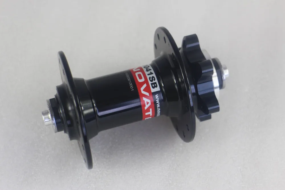 

GENUINE NOVATEC D041SB MTB FRONT HUB 20/24/28/32/36H MOUNTAIN BIKE J BEND HUB BLACK
