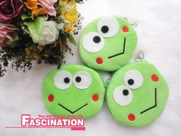 

6PCS Plush Coin Bags Wallet Pouch Handbag ; Mini Pendant Chain Storage Purse Bag Case Coin Bag Pouch Wallet Pouch