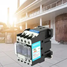 CJX2-1210 контактор для монтажа на рейку промышленный электрический контактор 24 В DC/36 В DC/48 В DC/110 В AC/380 В AC Контактор Электрический