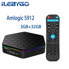 ТВ приставка Ilebygo T95Z Plus Android 3 Гб/32 ГБ Amlogic S912 Восьмиядерный Android 7,1 ТВ приставка 2,4G/5 ГГц WiFi BT4.0 4K ТВ приставка