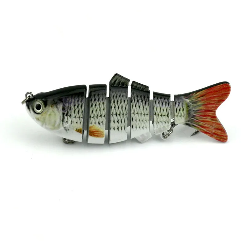 1pcs 10cm fishing lure quality professional swim baitLuya Metal Sequin Fishing Bait