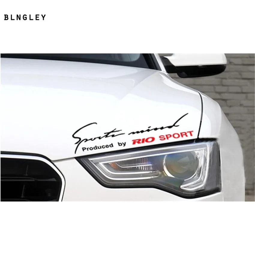 

Free shipping 1pc car stickers of Car headlights head light brow for 2005-2018 KIA RIO K2 car accessories