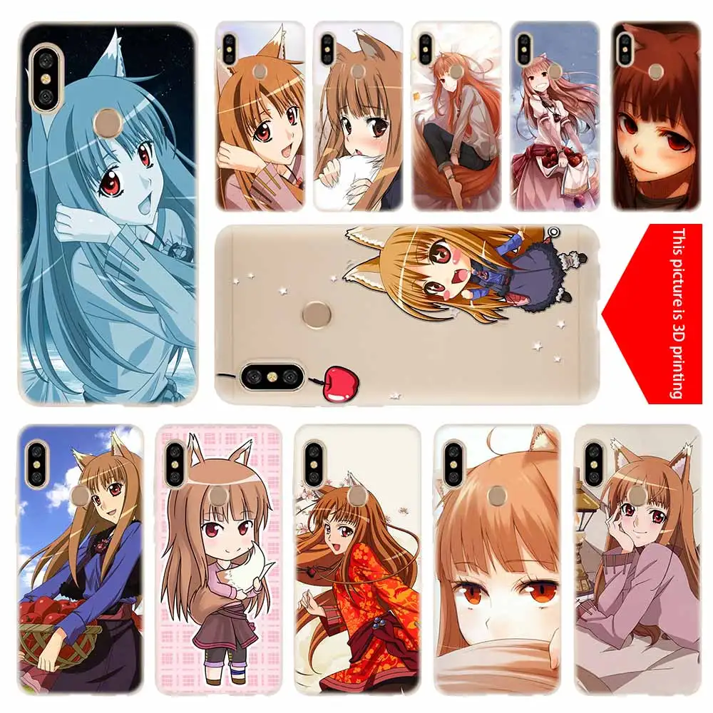 

Wolf and spice cover soft Silicone TPU Case For Xiaomi Redmi 3 4X 4a 5 Plus 5a S2 6a 6 Pro Note 7 5 6 4 3 5a