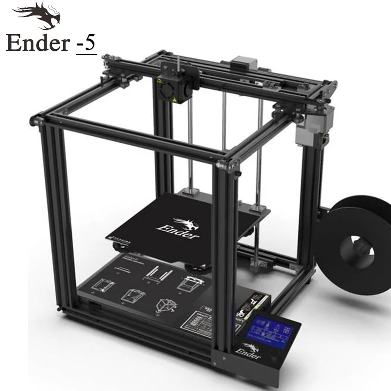 2018 High precision 3D printer Ender-5 large size V1.1.3 mainboard Cmagnetic build plate,Power off resume easy biuld Creality 3D 2018 High precision 3D printer Ender-5 large size V1.1.3 mainboard Cmagnetic build plate,Power off resume easy biuld Creality 3D