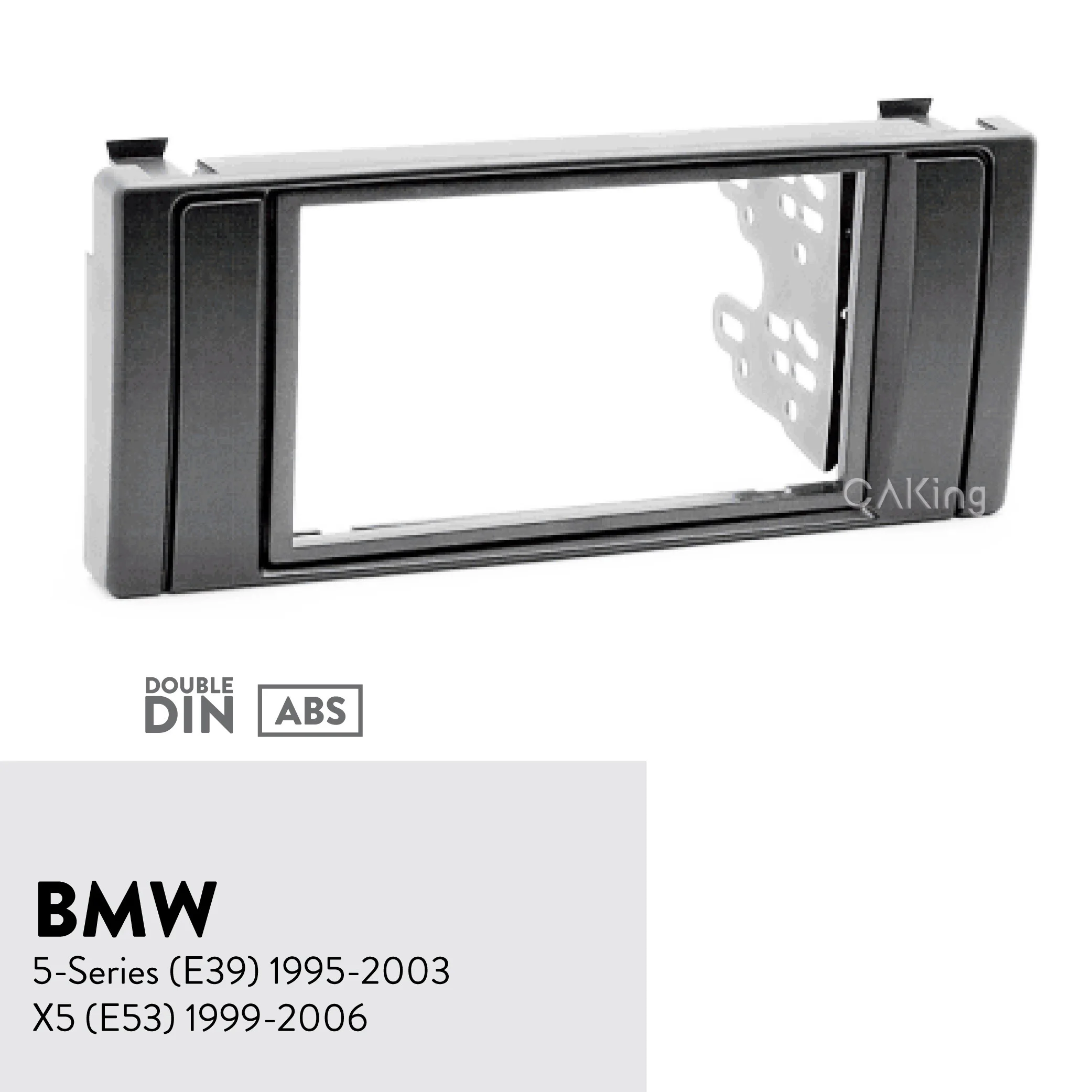 2DIN Автомобильная панель радио для BMW 5 серии(E39) 1995-2003; X5(E53) 1999-2006 Dash Kit установка переходная пластина адаптер рамка отделка