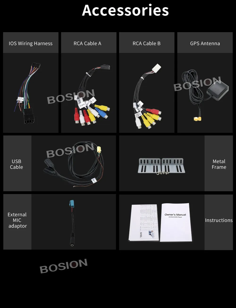 Cheap Bosion Android 9.0 Octa Core 10.1 inch Double 2 din Car GPS DVD Player with BT WIFI DAB+ radio Stereo 2din Car Radio Multimedia 18