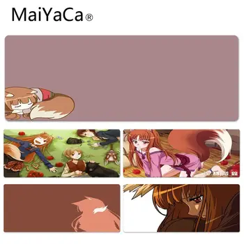 

MaiYaCa Funny Holo Spice And Wolf High Speed New Lockedge Mousepad Size for 300*700*2mm and 300*900*2mm Game Mousepad