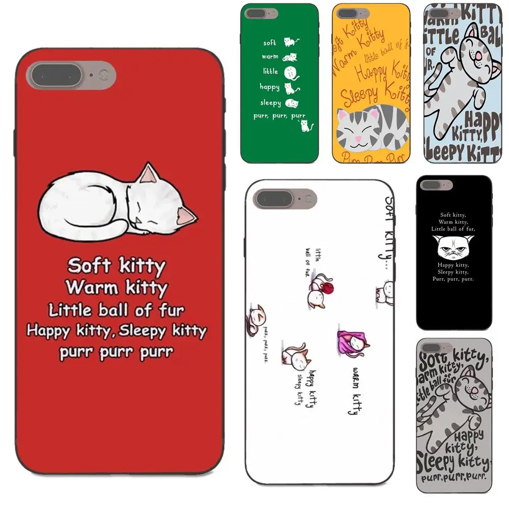 

Cats Soft Kitty Song The Big Bang Theory Luxury Cell Phone Case For Xiaomi Mi Mix Max Note 2 2S 3 5X 6 8 SE A1 Play F1