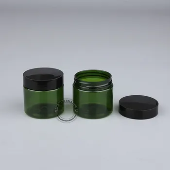 

50pcs/Lot Empty 50ml Plastic Cream Jar 5/3OZ Cosmetic Container Women Makeup Tools 50g Packaging Facial Cream Bottle Refillable