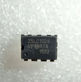 

10pcs/lot 25LC1024-I/P 25LC1024 I/P DIP-8 1MBIT 20MHZ IC Best quality In Stock