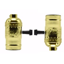 6 шт./лот E27 винтажные основание светильника E26 Алюминий патрон E27 лампа Разъем