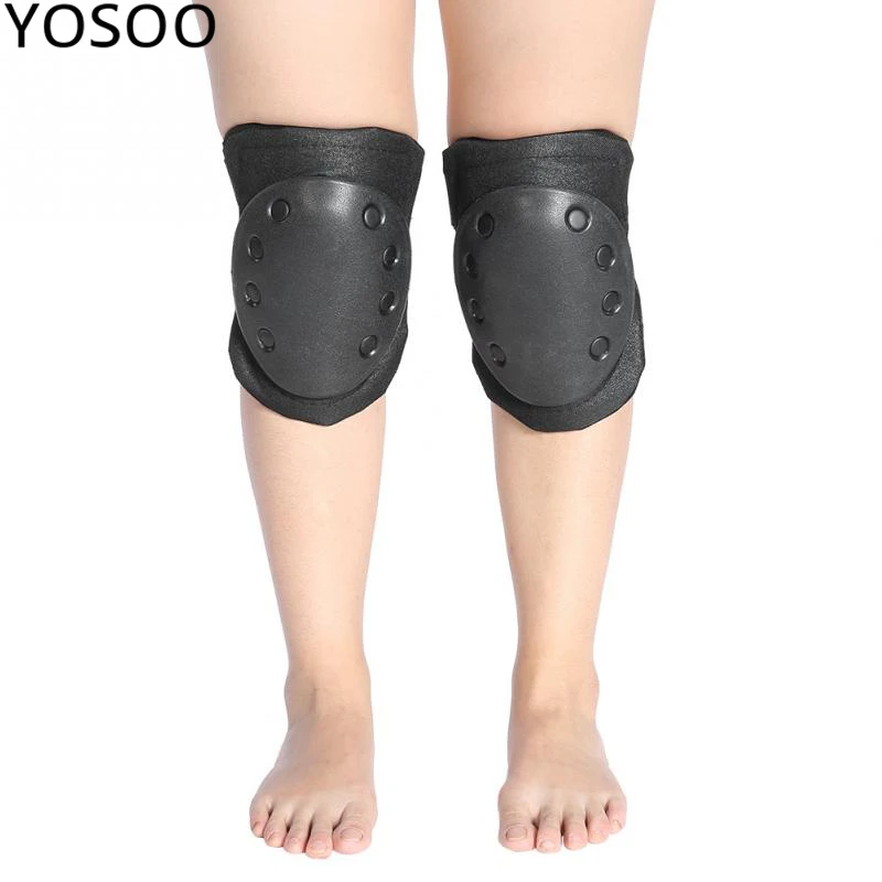2 Pcs Set Knee Supports Pads Football Basketball Sports Safety Knee