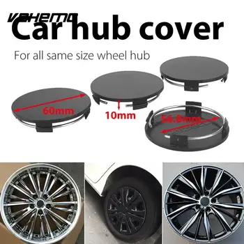 

Vehemo No Logo Car Wheel Cover Wheel Center Cap Dust Cover Wheel Hub Cover Premium Hub Cap Durable Car Styling
