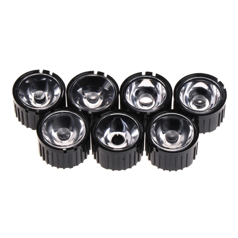 

10 Pcs 5/15/30/45/60/90/120 Degree Lens Reflector Collimator Holder For 1-5W LED