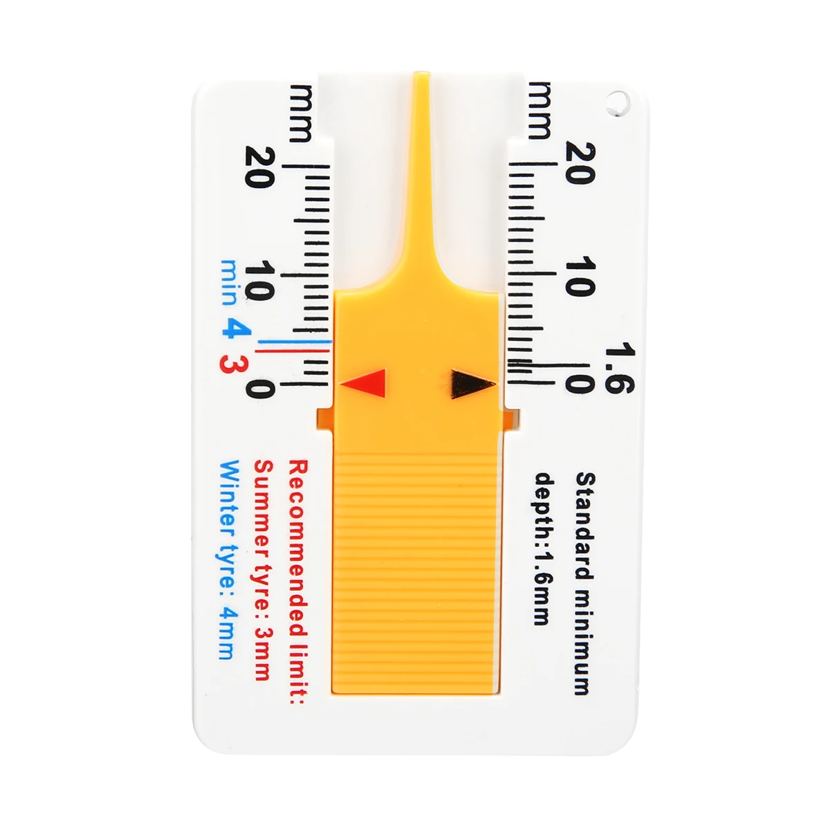 Новинка, 1 шт., компактный измеритель глубины протектора для шин, для автомобиля, мотоцикла, прицепа, фургона, колеса, измерительный инструмент, инструменты для ремонта автомобильных шин, автомобильный Стайлинг
