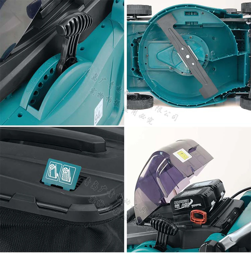 Япония Makita DLM380Z аккумуляторная газонокосилка ручная нажимная газонокосилка просечник DLM431 3700 об/мин три версии на выбор