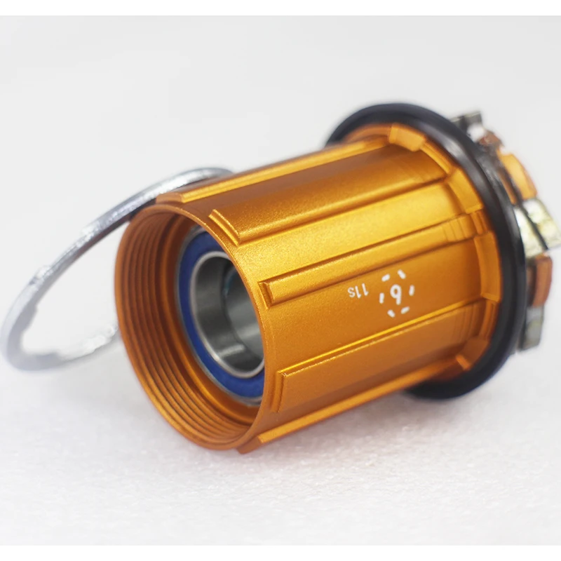 

6 pawls Gold Cassette Body for SPEEDSAFE SS10 rear hub 9s 10s 11speed 11s Replacement freehub free hub body made in Taiwan