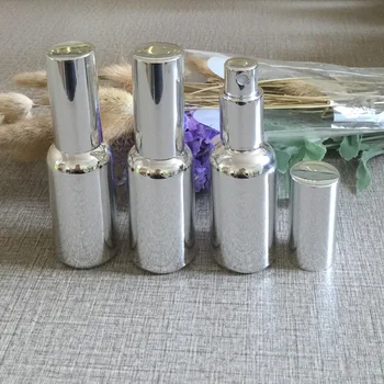 

50pcs/lot 30ml High temperature silver plated refillable empty atomiser spray perfume bottle,perfume container,perfume packing